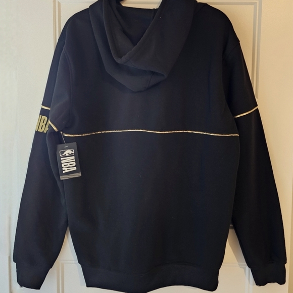 New NBA Men's Black Golden Rule Hoodie Sweatshirt sz medium - Picture 4 of 6
